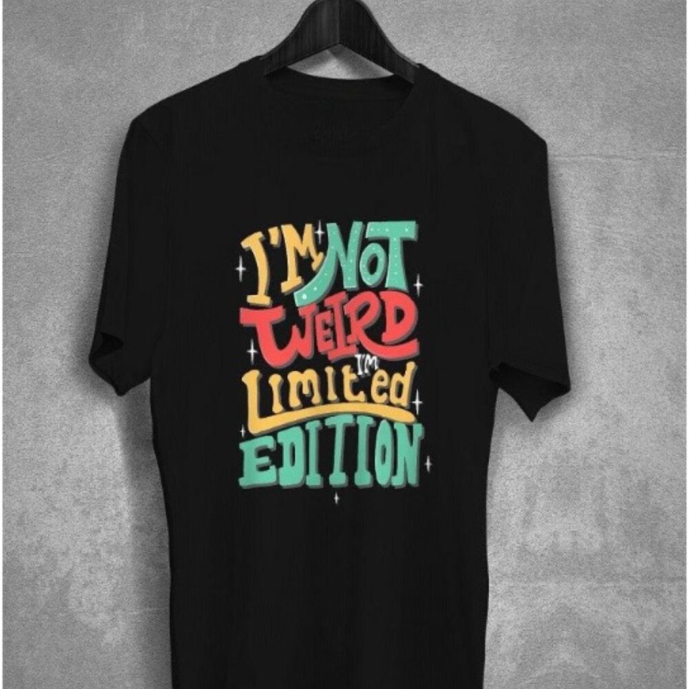 I'm Not Weird Tshirt, Funny Graphics Tee - image 1